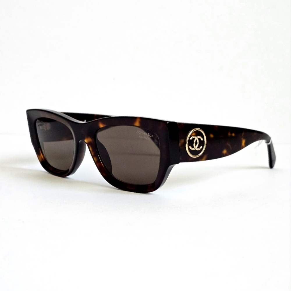 Chanel Rectangle Sunglasses 5507 - image 1